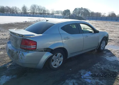 2008 Dodge Avenger Se from USA, damaged, VIN 1B3LC46K18N184210